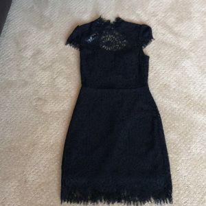 Black Bebe dress.